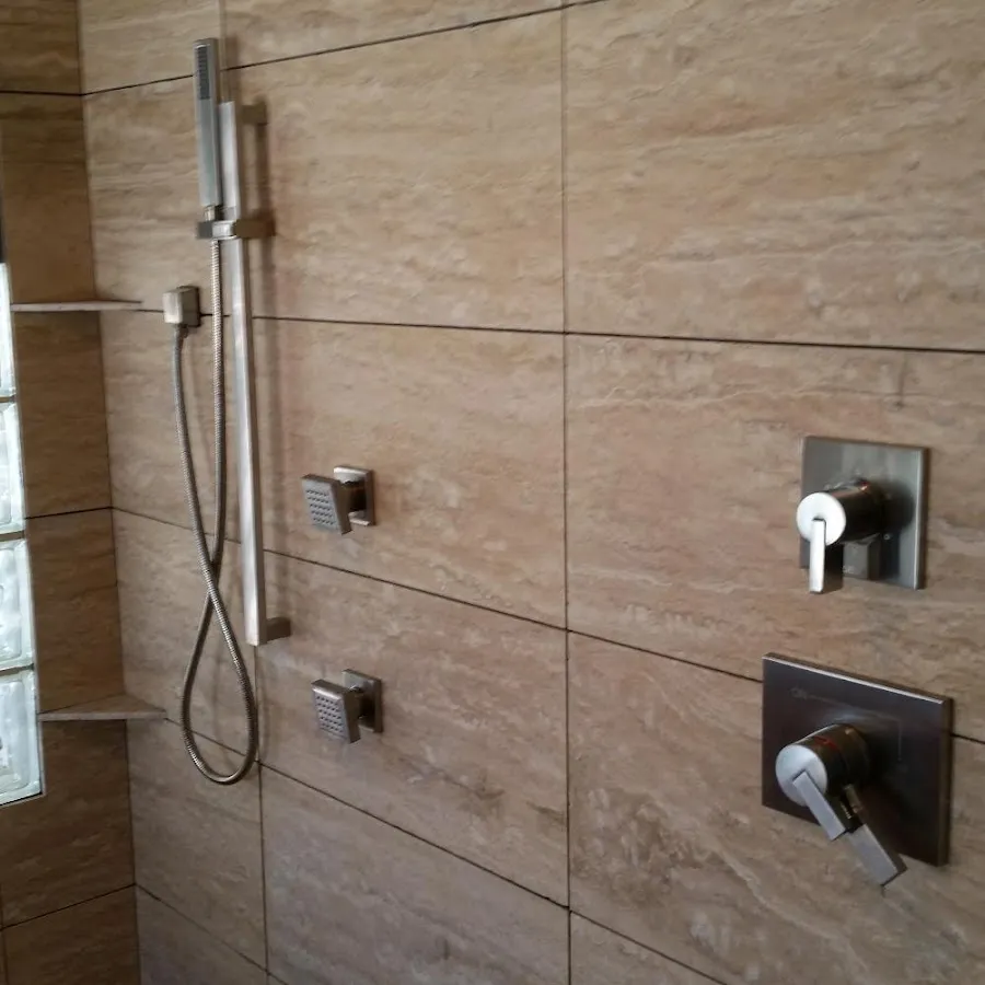 Shower fixture installation for Water Heater Replacement in Pontiac